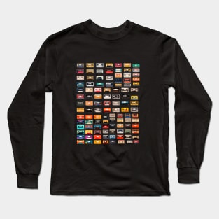 Vintage Cassettes Long Sleeve T-Shirt